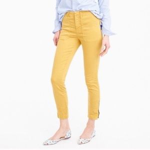 “SOLD” J. Crew Skinny stretch cargo pant with zip